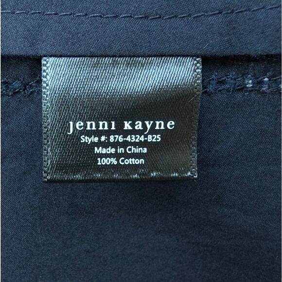 Jenni Kayne Lauren Navy Cotton Mid-rise A-line Midi Maxi Skirt, size XL - Picture 6 of 10